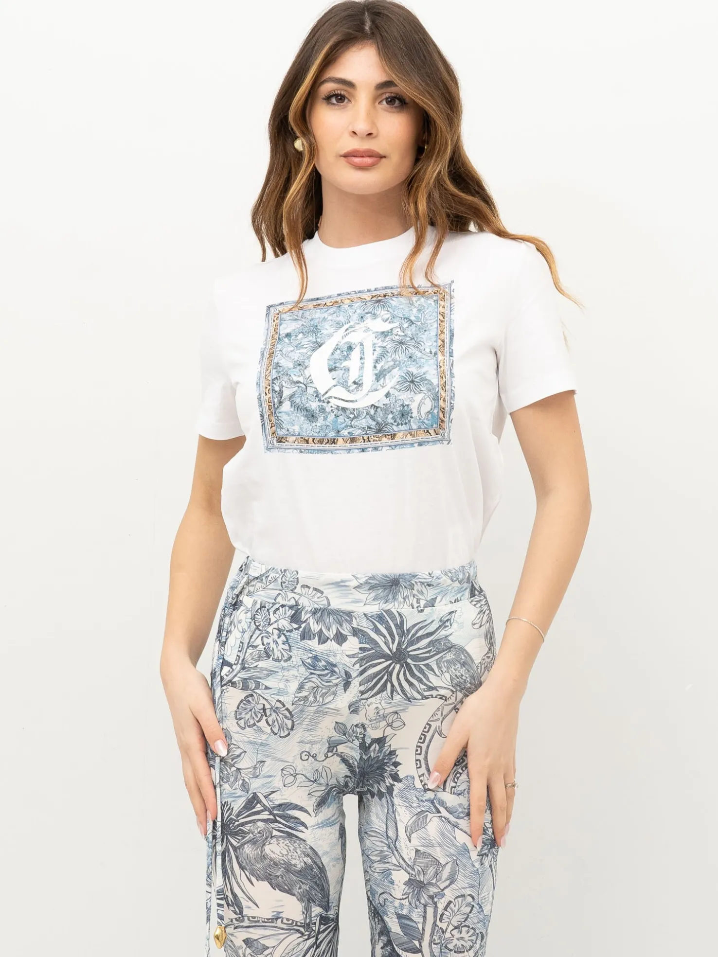 T-SHIRT JUST CAVALLI 78PAHC12 CJ600