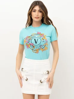 T-SHIRT VERSACE JEANS COUTURE 78HAHC01 CJ02C