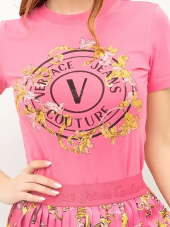 T-SHIRT VERSACE JEANS COUTURE 78HAHC01 CJ02C